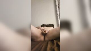 Watch me fuck my tight little pussy with my 8" dildo