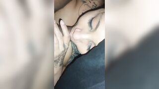 3am blowjob before he goes to work