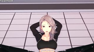 Sae Gives You a Footjob To Train Her Sexy Body! Persona 5 Feet Hentai POV