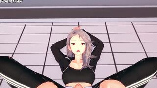 Sae Gives You a Footjob To Train Her Sexy Body! Persona 5 Feet Hentai POV