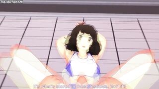 Kawakami Gives You a Footjob To Train Her Sexy Body! Persona 5 Feet Hentai POV