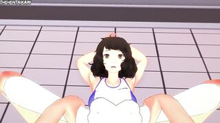 Kawakami Gives You a Footjob To Train Her Sexy Body! Persona 5 Feet Hentai POV