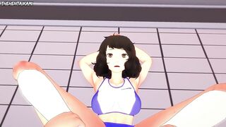 Kawakami Gives You a Footjob To Train Her Sexy Body! Persona 5 Feet Hentai POV