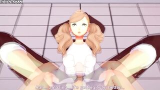 Ann Gives You a Footjob To Train Her Sexy Body! Persona 5 Feet Hentai POV