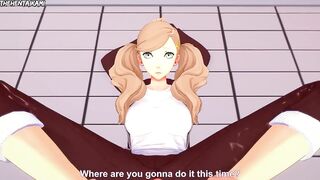 Ann Gives You a Footjob To Train Her Sexy Body! Persona 5 Feet Hentai POV