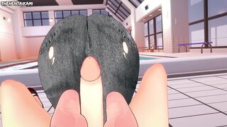 Marin Kitagawa Gives You a Footjob To Train Her Sexy Body! My Dress-Up Darling Feet Hentai POV