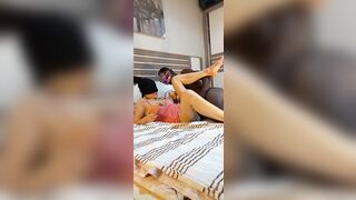 Hot MILF Russian Step Mom Shares Bed With BBC Big Cock Stepson