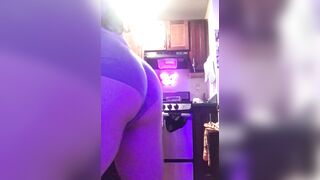 Shaking my little ass and fucking my pussy