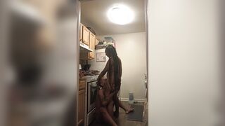 SEXY EBONY CHEF FUCKED HIS FACE WHILE SHE WAS COOKING (OF:LIFE.ENT)