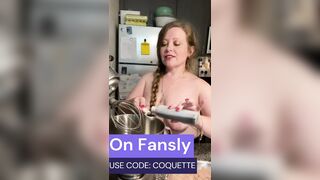 Nicole Coquette Bakes Topless