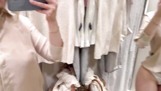 See through try on haul Transparent Clothes