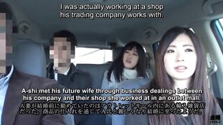 Japanese married couple go on their first ever swapping getaway where a surprising encounter leads to a sex party