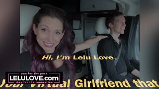 Big lips babe chats on behind porn scenes podcast riding in car about live comedy stage shows hosting/performing - Lelu Love