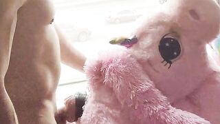 MLP pink unicorn gets fucked hard til cum