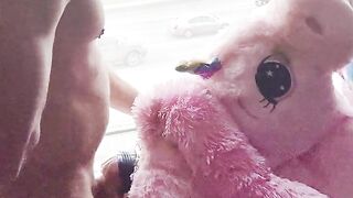 MLP pink unicorn gets fucked hard til cum