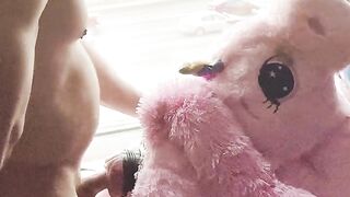 MLP pink unicorn gets fucked hard til cum