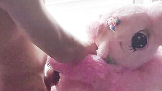 MLP pink unicorn gets fucked hard til cum