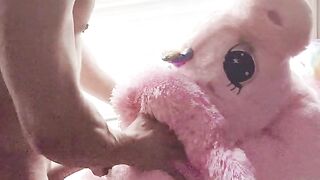 MLP pink unicorn gets fucked hard til cum