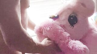 MLP pink unicorn gets fucked hard til cum