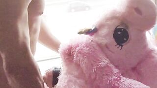 MLP pink unicorn gets fucked hard til cum