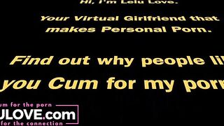 Big boobs babe gives blowjob live then vibrator on clit during doggystyle hard fucking loud moaning orgasms - Lelu Love