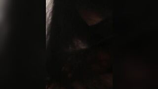 Blowjob black silk milf, milf let me cum in her mouth