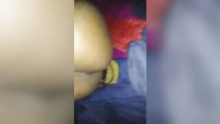 My ex twerking her fat ass before sex