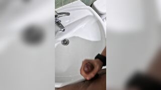 Caught roommate masturbating in the bathroom watching pornhub