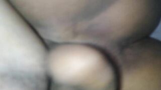 my cheating beloved wife getting side fucked hard by my black friend til creampied