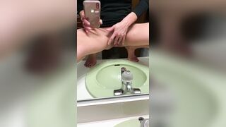 Pissing in the sink